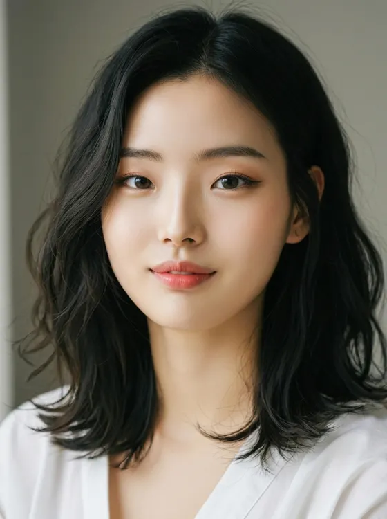가상모델 #1487 얼굴 원본 6