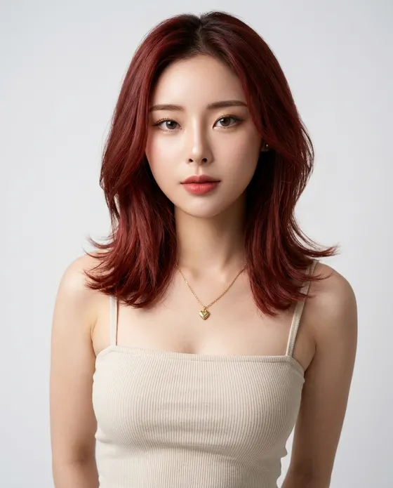 가상모델 #1487 얼굴 원본 18