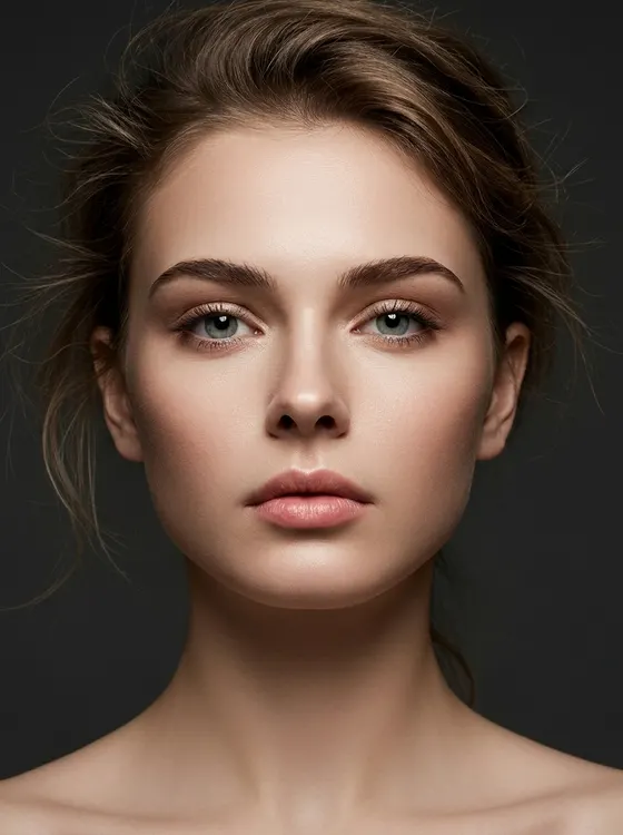 가상모델 #1747 얼굴 원본 1