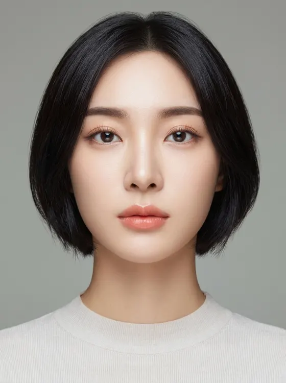 가상모델 #1277 얼굴 원본 1