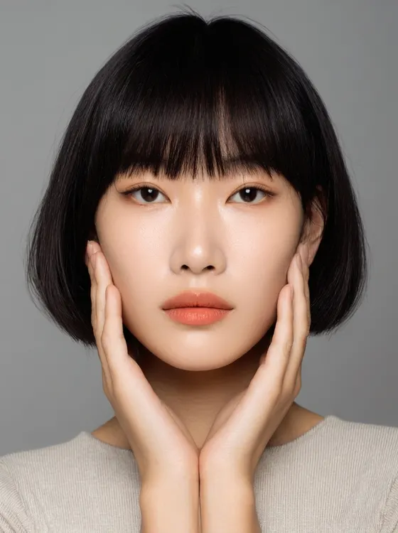 가상모델 #1277 얼굴 원본 14