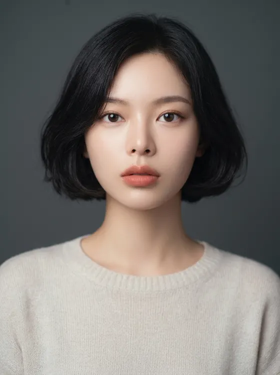 가상모델 #1277 얼굴 원본 23
