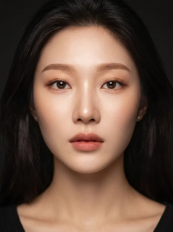 가상모델 #1290 얼굴 원본 6