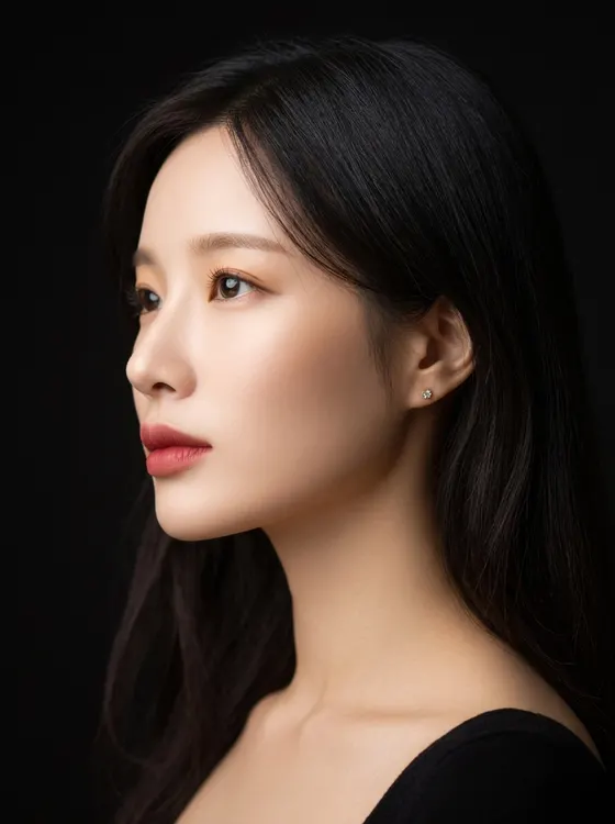 가상모델 #1290 얼굴 원본 7