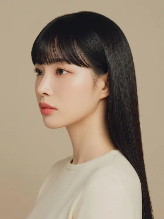 가상모델 #1290 얼굴 원본 10