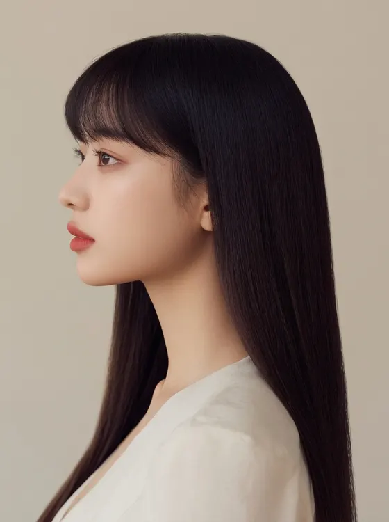 가상모델 #1290 얼굴 원본 12