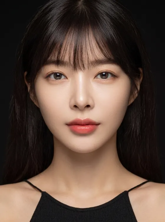 가상모델 #1290 얼굴 원본 13