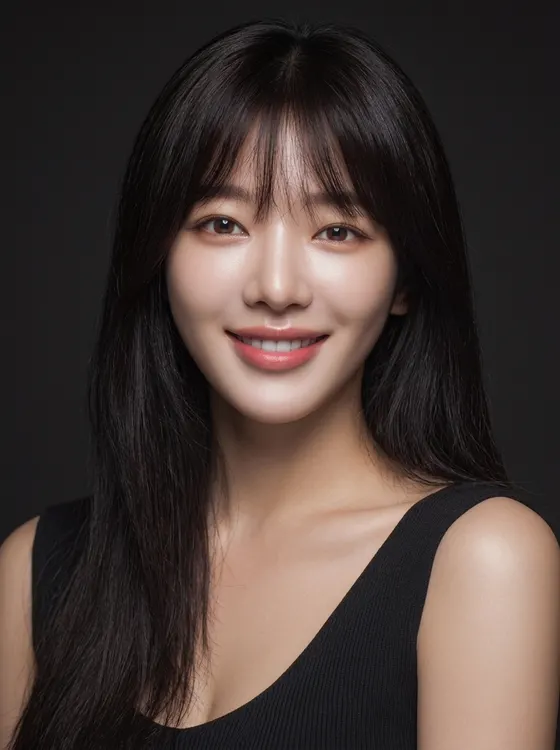 가상모델 #1290 얼굴 원본 14