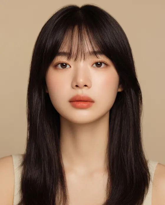 가상모델 #1290 얼굴 원본 17