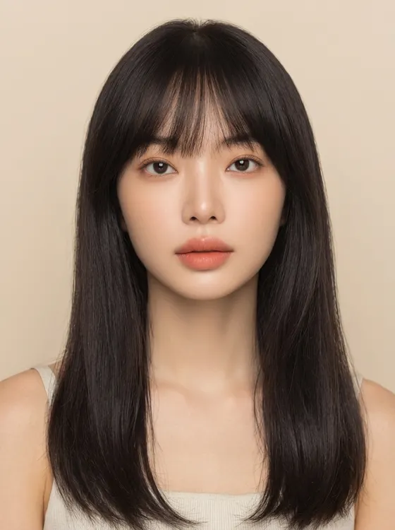 가상모델 #1290 얼굴 원본 18