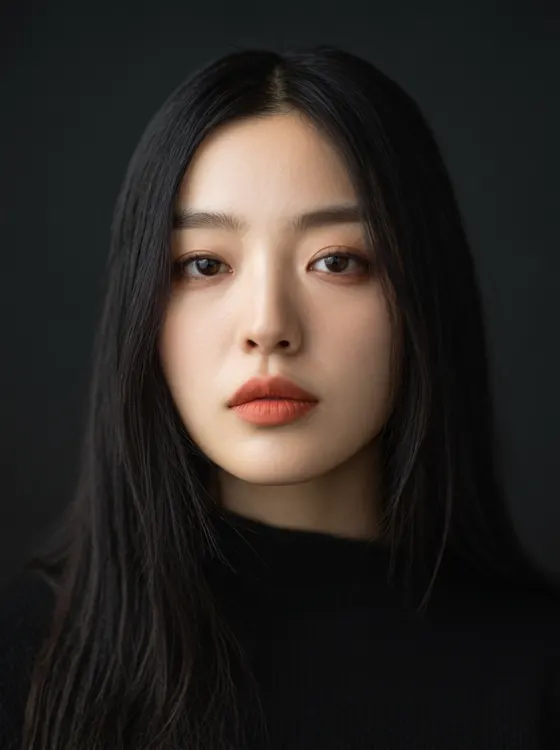 가상모델 #1290 얼굴 원본 22