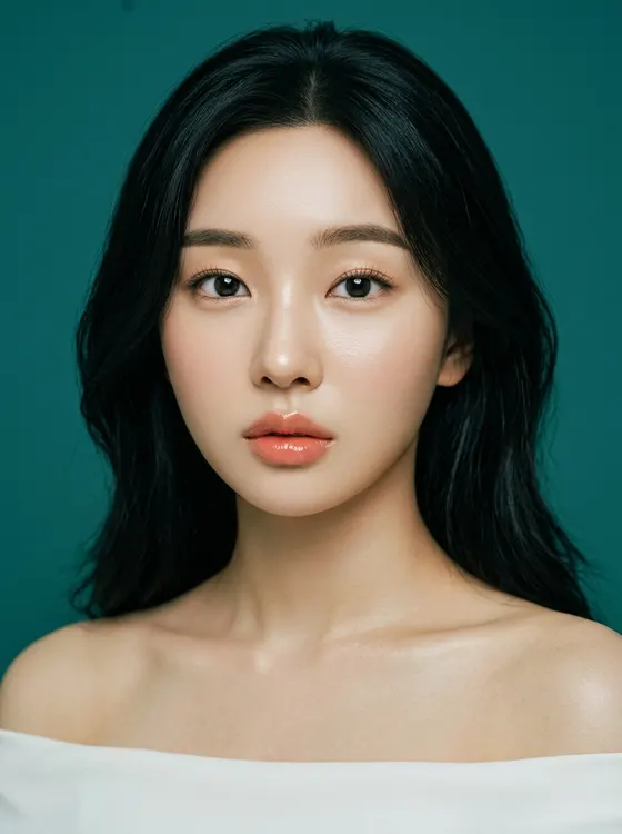 가상모델 #1214 얼굴 원본 1