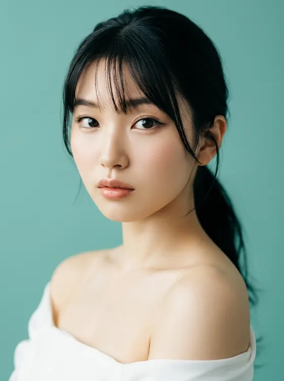 가상모델 #1214 얼굴 원본 3