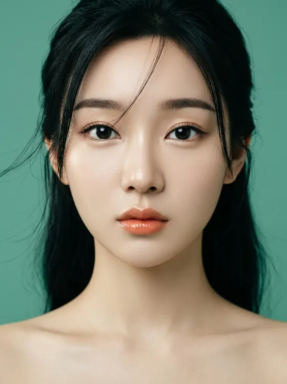 가상모델 #1214 얼굴 원본 8