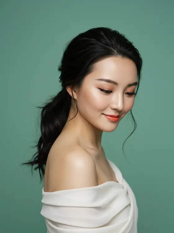가상모델 #1214 얼굴 원본 15