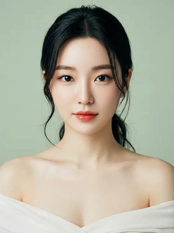 가상모델 #1214 얼굴 원본 19