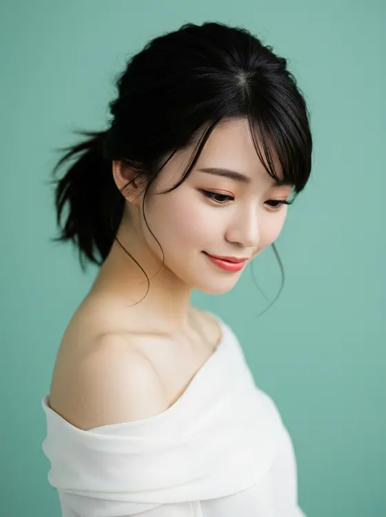 가상모델 #1214 얼굴 원본 24
