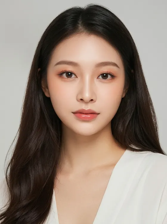 가상모델 #1477 얼굴 원본 13