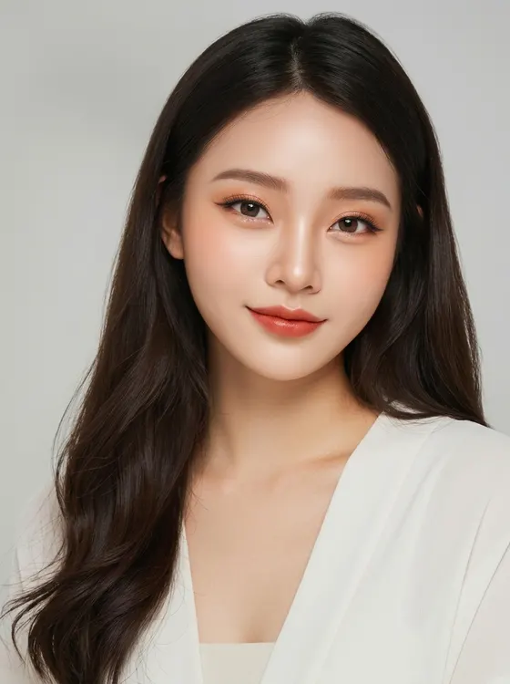 가상모델 #1477 얼굴 원본 14