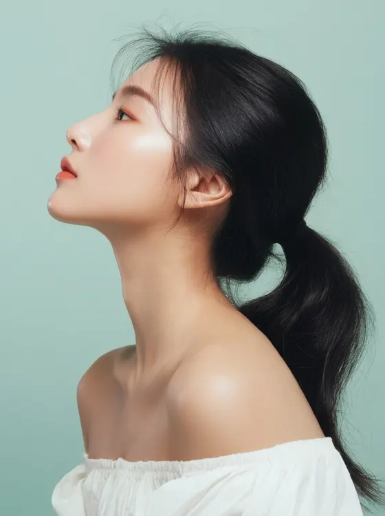 가상모델 #1284 얼굴 원본 15