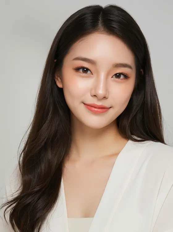 가상모델 #1477 얼굴 원본 17