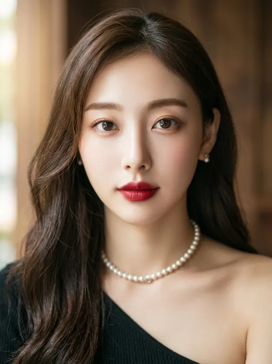 가상모델 #1287 얼굴 원본 7