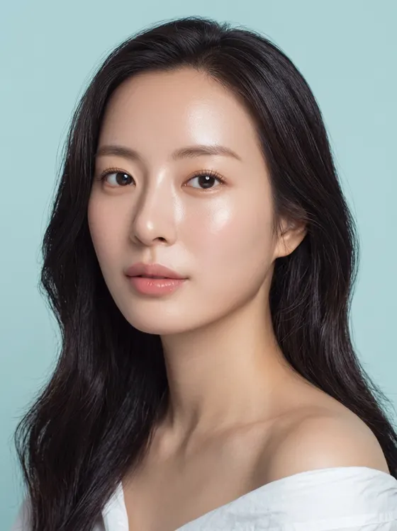 가상모델 #1284 얼굴 원본 19