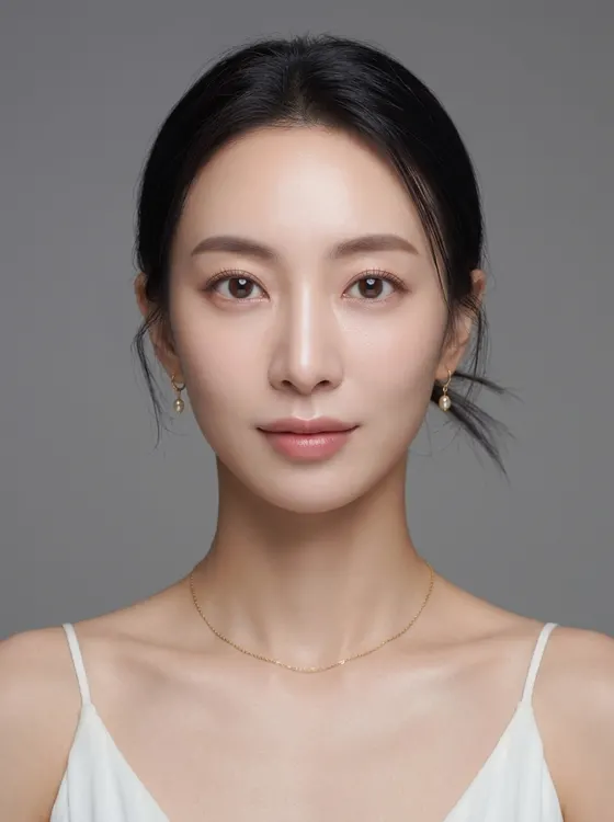 가상모델 #1284 얼굴 원본 21