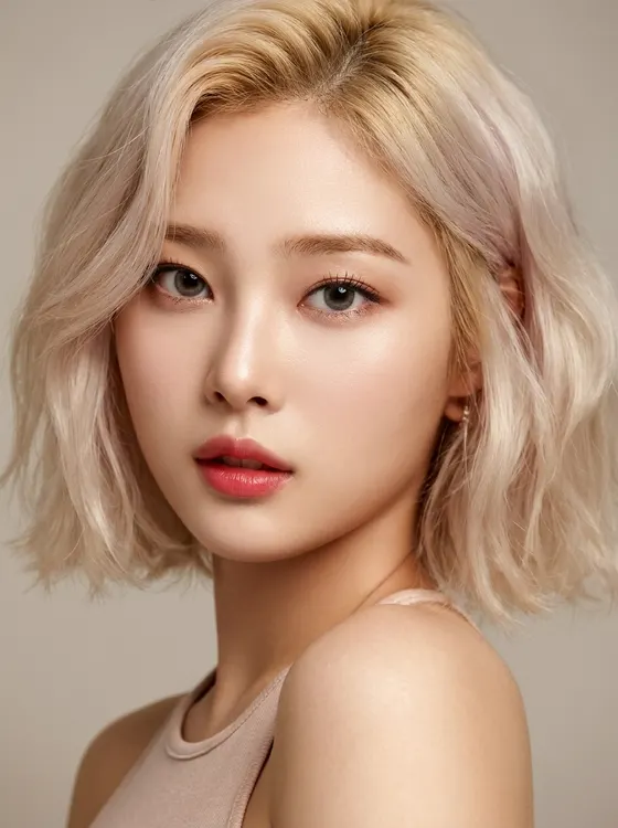 가상모델 #1677 얼굴 원본 12