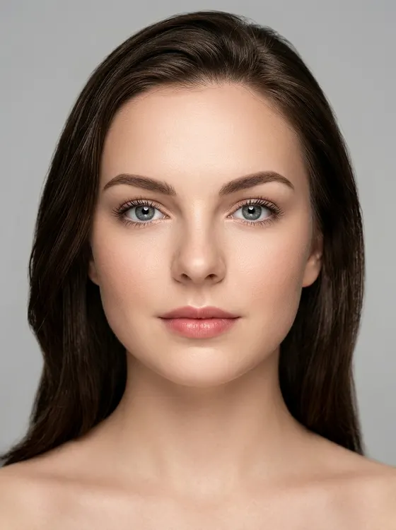 가상모델 #1585 얼굴 원본 4