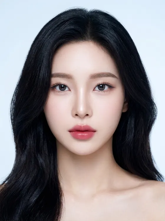 가상모델 #1677 얼굴 원본 17
