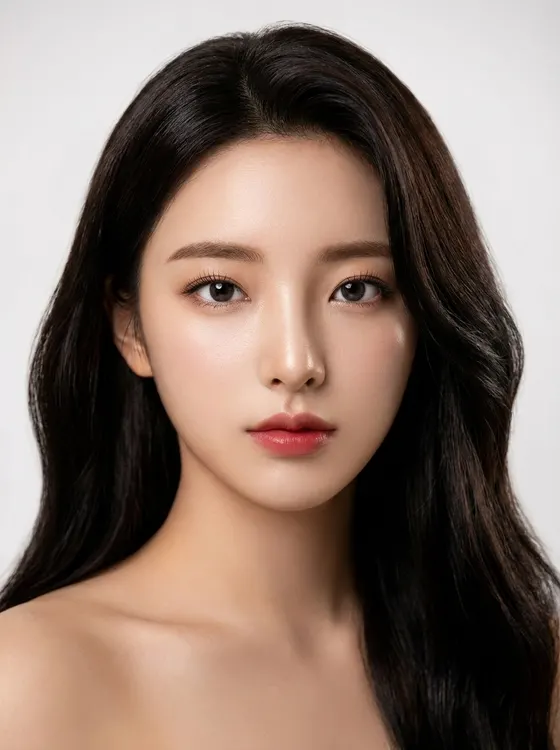 가상모델 #1677 얼굴 원본 18