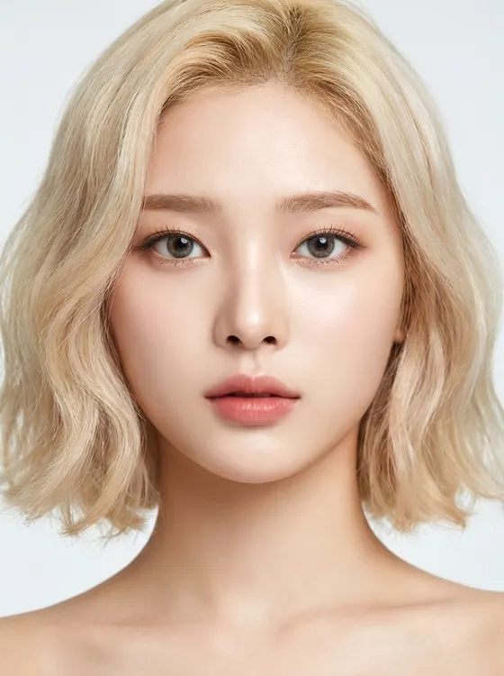 가상모델 #1677 얼굴 원본 23
