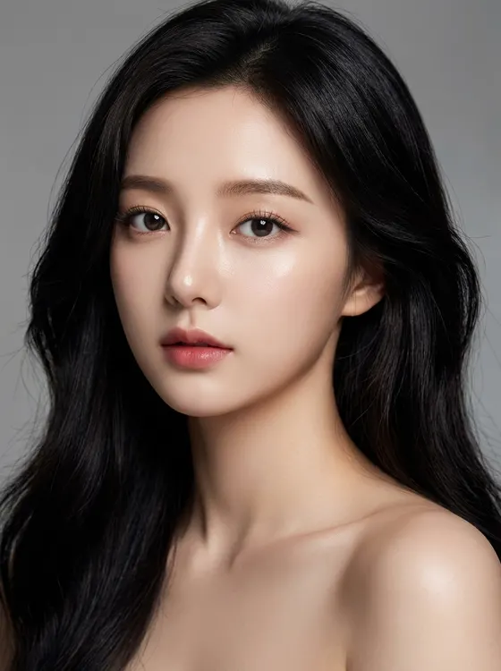 가상모델 #1677 얼굴 원본 37
