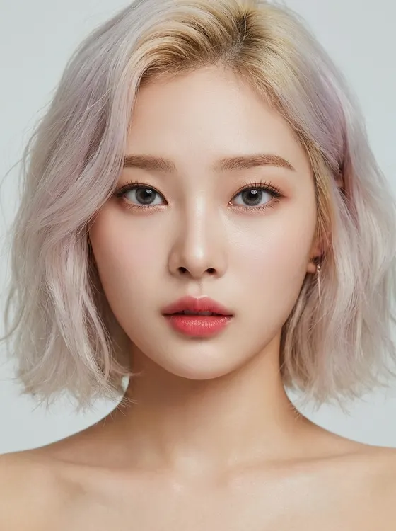 가상모델 #1677 얼굴 원본 39