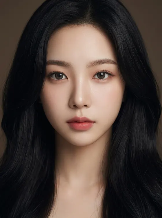 가상모델 #1677 얼굴 원본 42