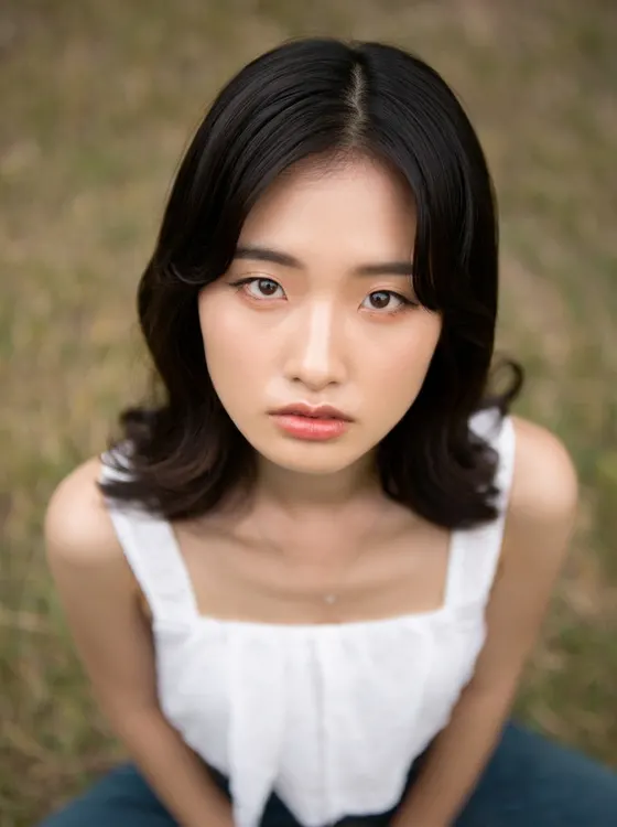 가상모델 #1317 얼굴 원본 18