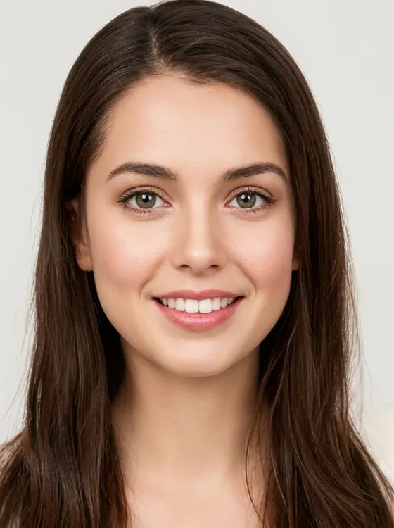 가상모델 #1659 얼굴 원본 1