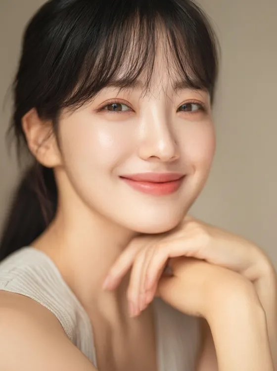 가상모델 #1303 얼굴 원본 3