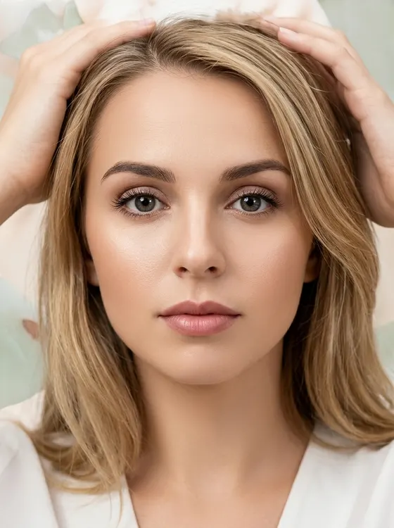가상모델 #1664 얼굴 원본 12
